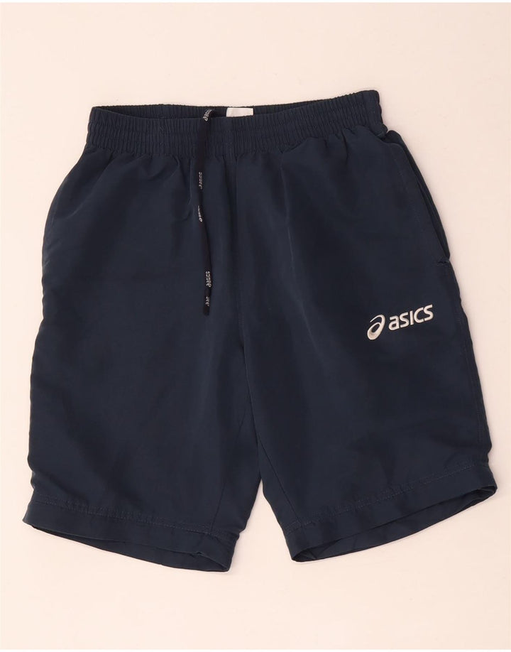 ASICS Short de sport pour homme Petit bleu marine Polyester