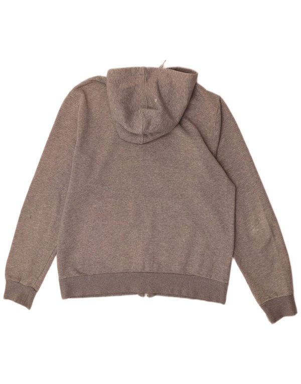 Puma Sweat à Capuche Graphic Zip Homme Gris Moyen Coton