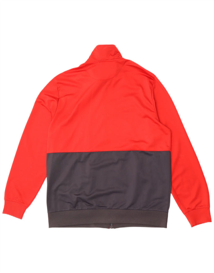 Lotto Veste de survêtement pour homme 2XL Rouge Colourblock