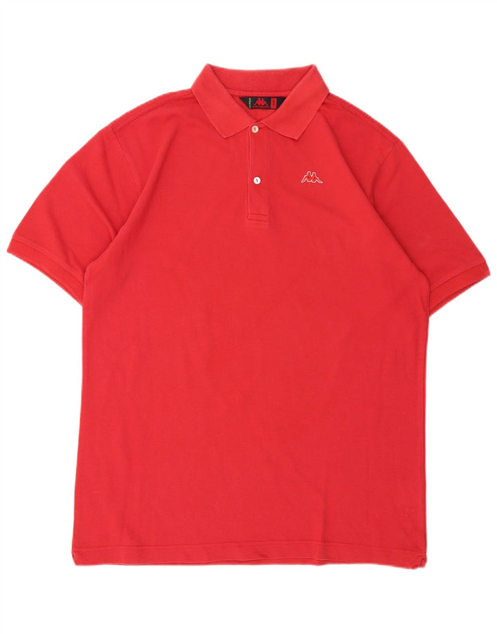 Kappa Polo Homme Grand Rouge Coton