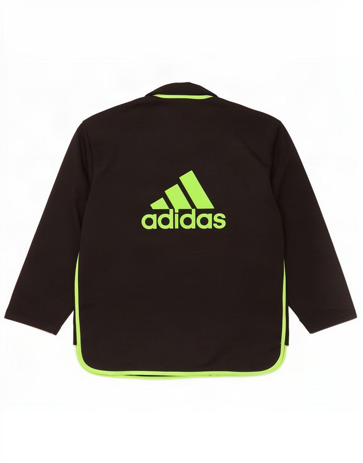 Adidas Veste de survêtement graphique pour homme Noir moyen