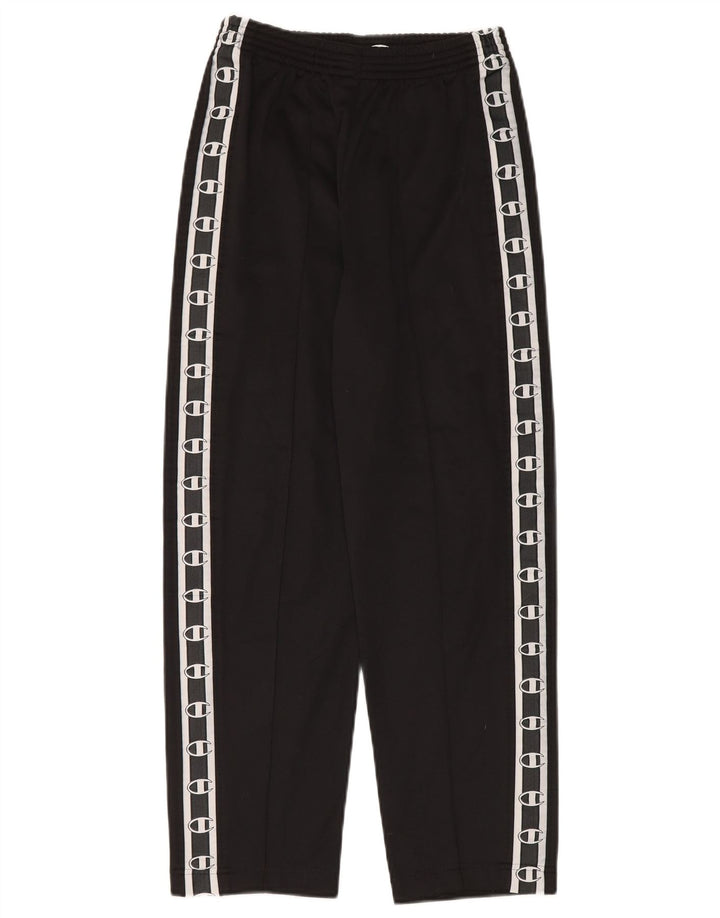 Champion Pantalon de Survêtement Graphique Homme Petit Noir Polyester