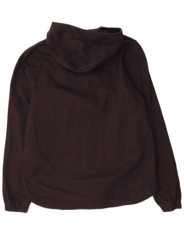 Lyle & Scott Veste bomber à capuche pour homme UK 38 Medium Noir Coton
