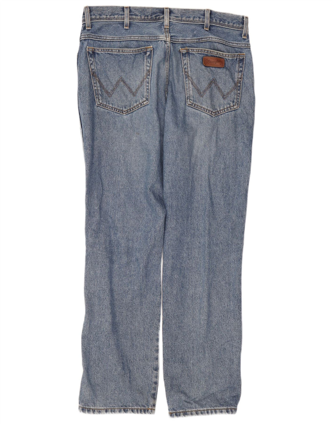 Wrangler Jean droit coupe droite W36 L32 en coton bleu pour homme
