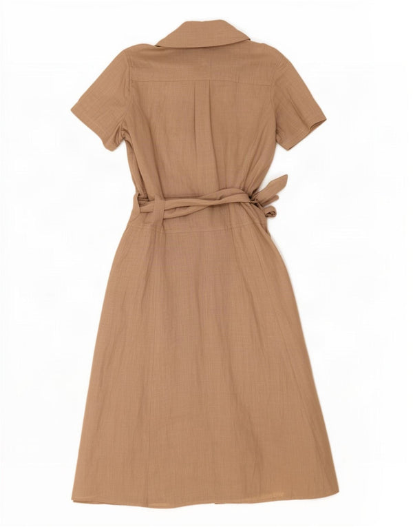 Fenn Wright Manson Robe portefeuille pour femme UK 10 Petit Marron