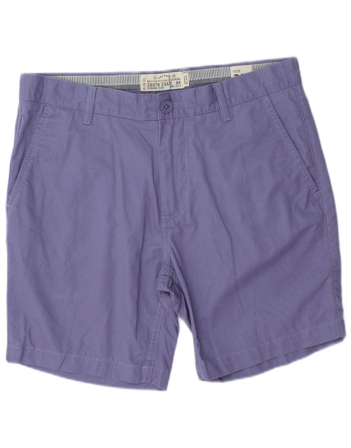 FAT FACE Short Chino Homme W32 Violet Moyen Coton