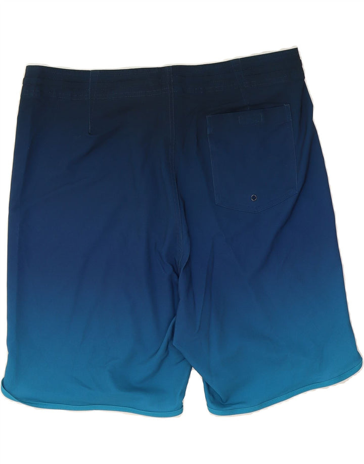 OLD NAVY Mens Swimming Shorts XL  Navy Blue Colourblock Polyester Vintage Old Navy and Second-Hand Old Navy from Messina Hembry 