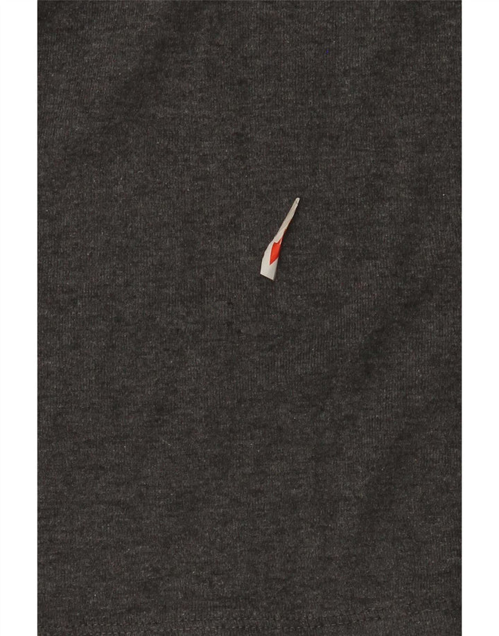 Gap Haut Femme Manches Longues UK 44 Large Gris Coton