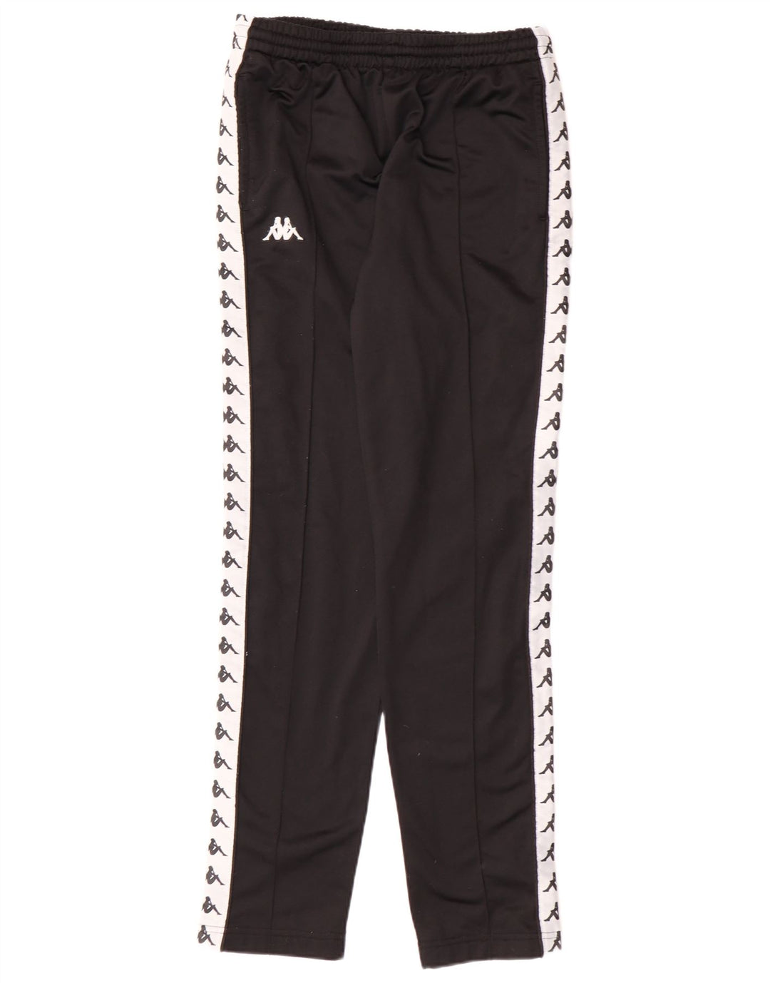 Kappa Survêtement complet graphique pour femme UK 10 Small Black Colourblock