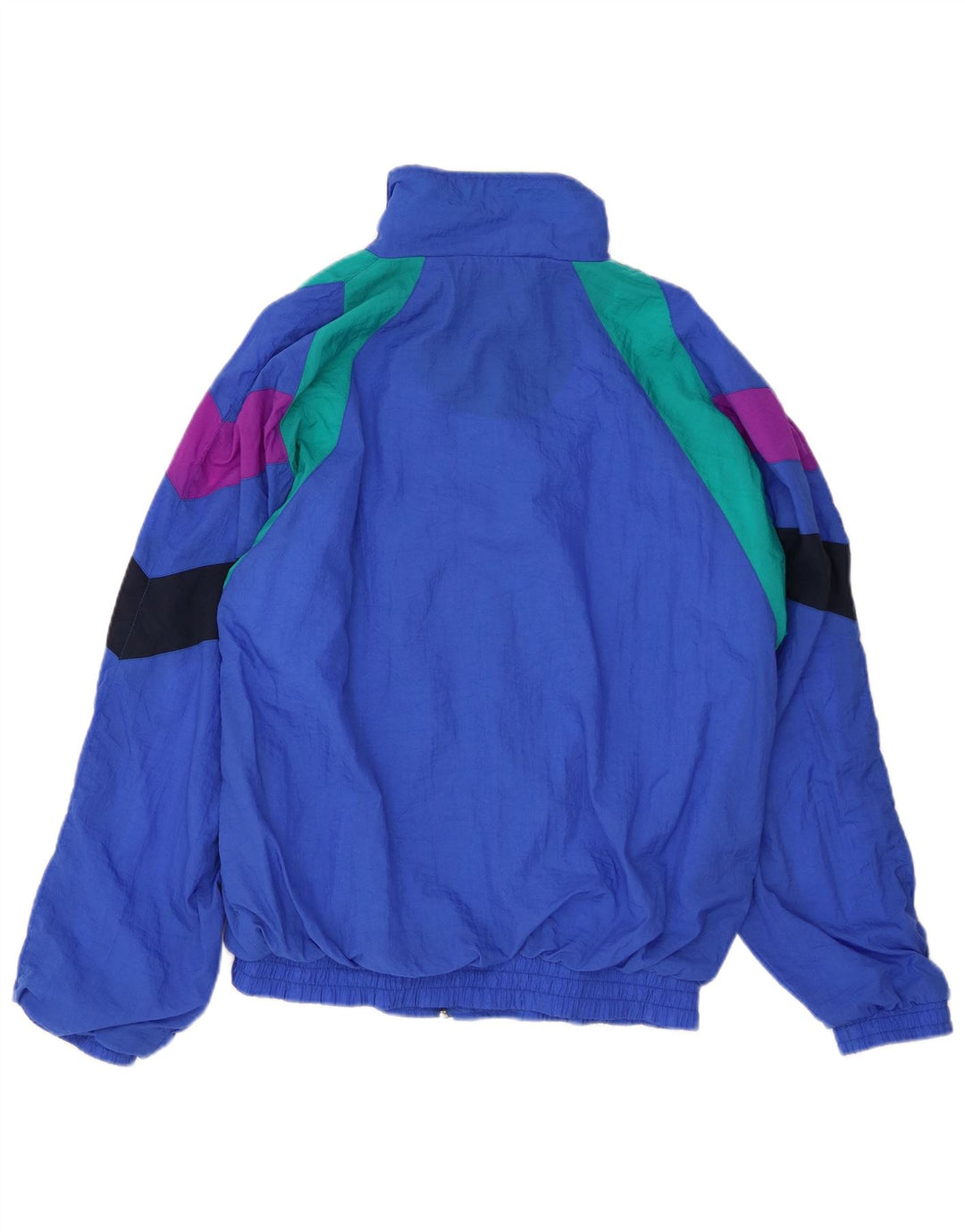 ACTIVE Veste de Survêtement Homme Bleu Moyen Colorblock Polyester
