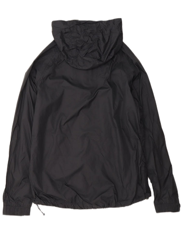 Mountain Warehouse Veste de pluie à capuche pour femme UK 12 Medium Noir Nylon