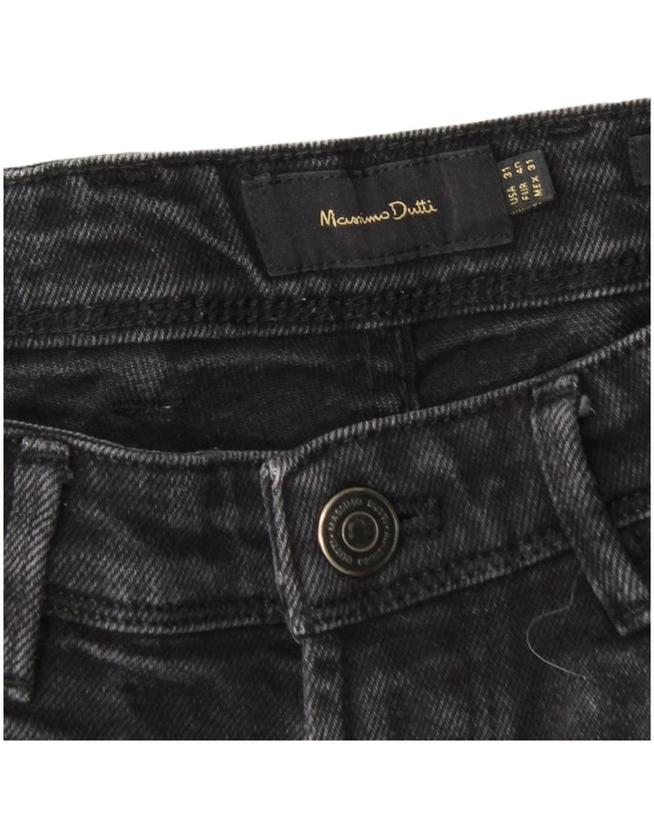 Massimo Dutti Jean slim pour homme EU 40 Medium W31 L28 Noir