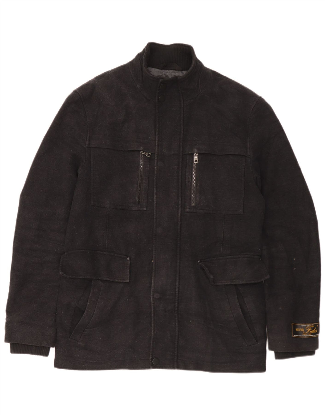 Marks & Spencer Manteau coupe-vent pour homme UK 36 Petit coton noir