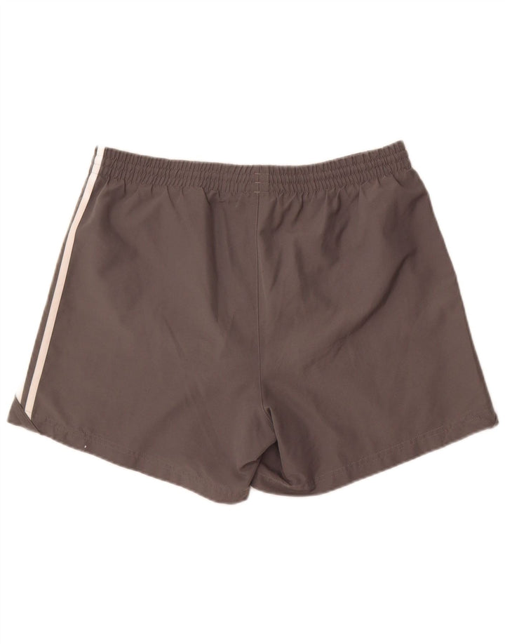 Adidas Short de sport homme gris moyen polyester