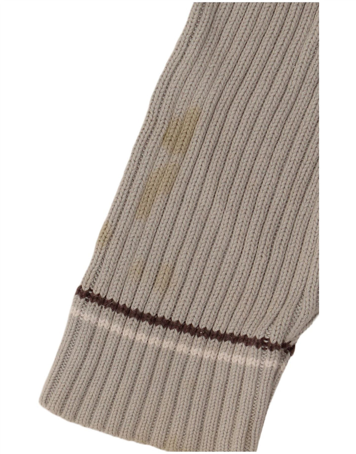 Kickers Pull Col Rond Homme Gris Moyen Colorblock Coton