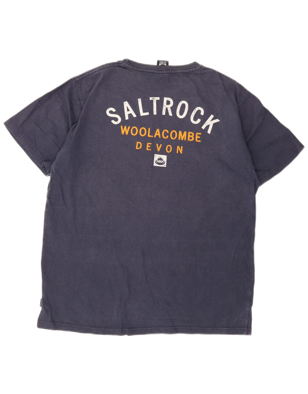 Saltrock T-Shirt Graphique Homme Bleu Marine Moyen Coton