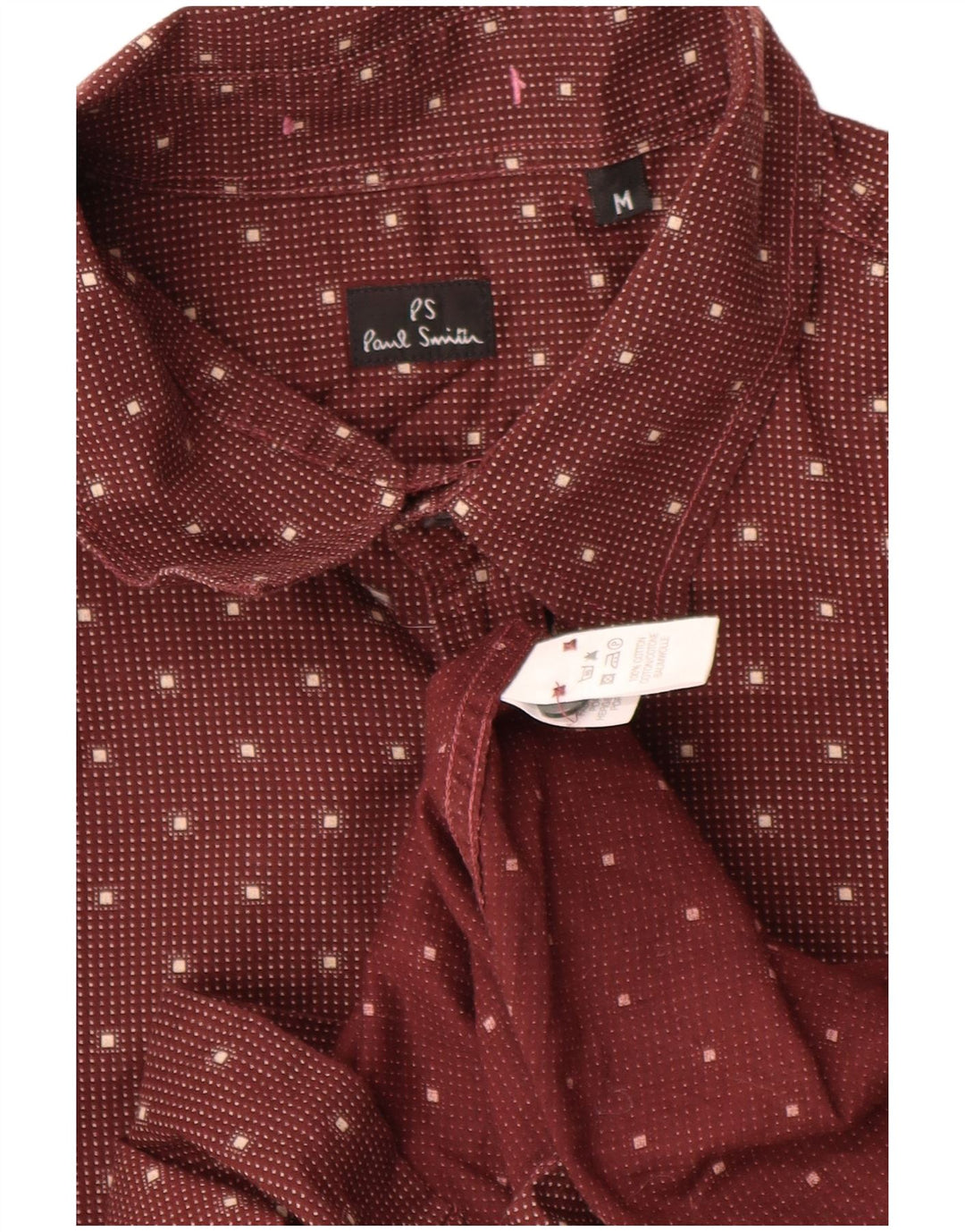 PAUL SMITH Chemise Homme Rouge Moyen Taché