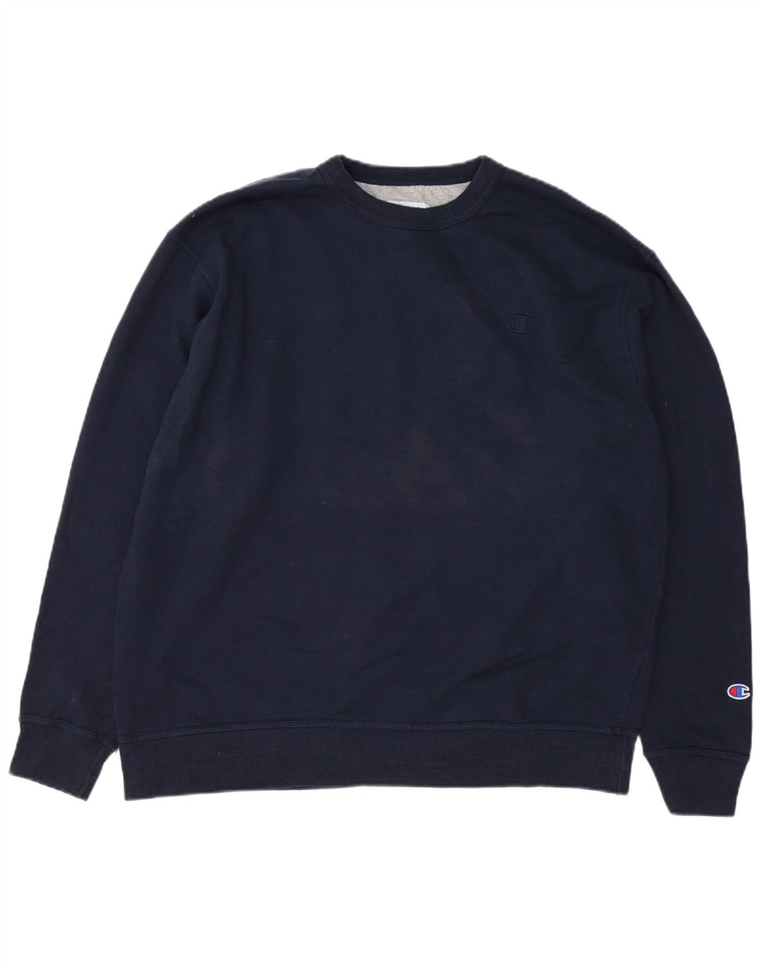 CHAMPION Sweat-Shirt Homme XL Bleu Marine Coton