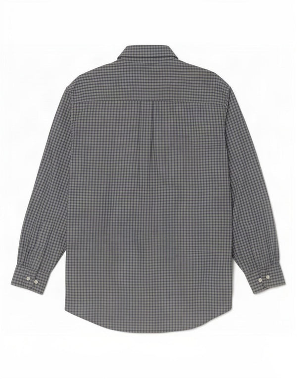 Timberland Chemise Homme Bleu Moyen Carreaux Tencel