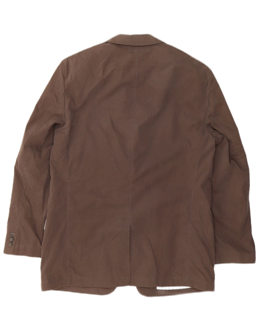 Marks & Spencer Veste blazer à 2 boutons pour homme UK 38 en coton marron moyen