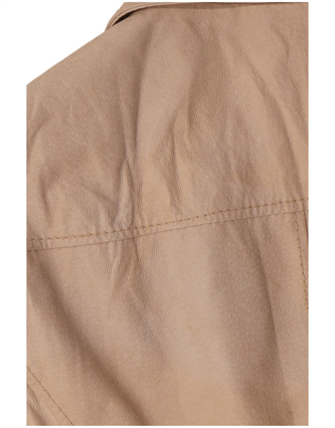 Conbipel Veste en Cuir Femme IT 42 Cuir Beige Moyen