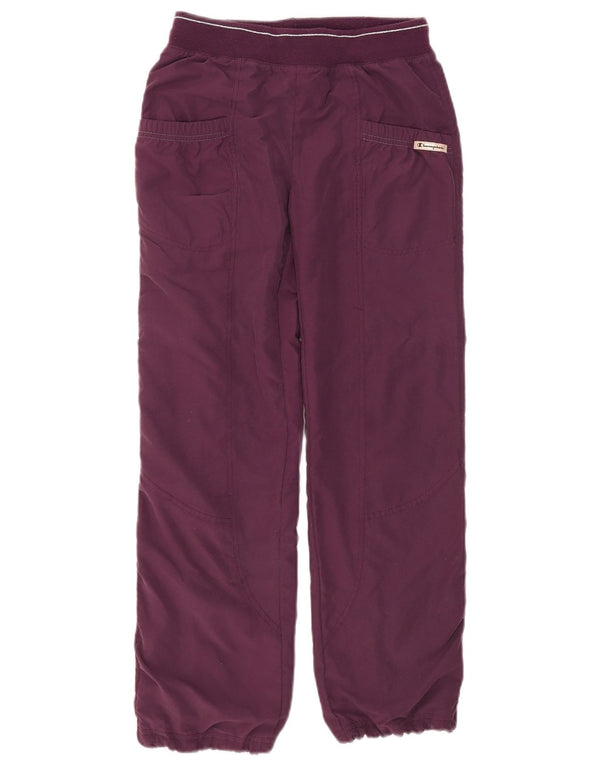 Champion Pantalon De Survêtement Fille 11-12 Ans Large Bordeaux