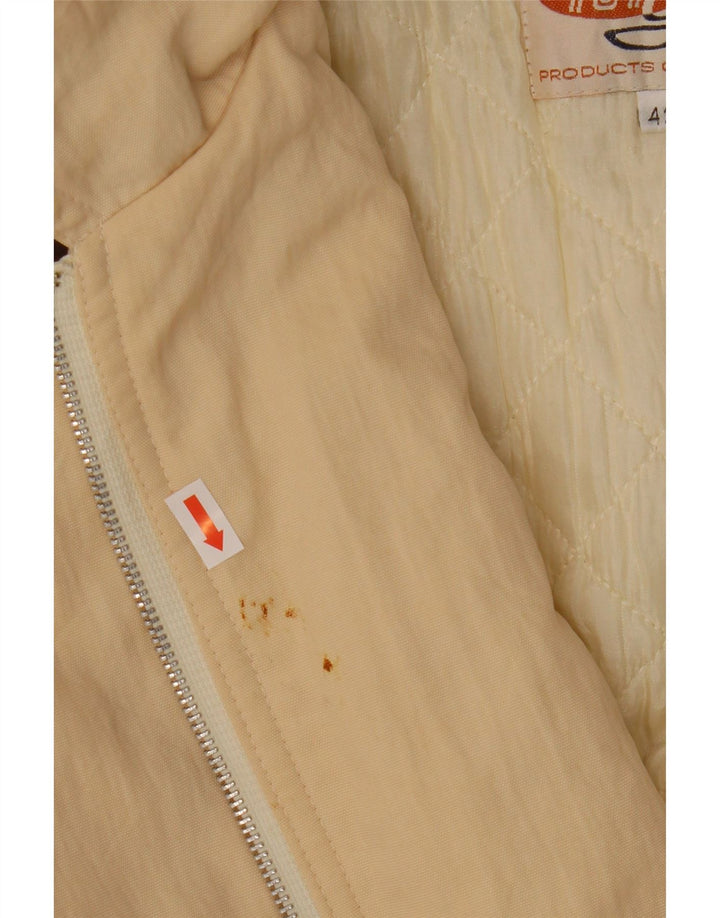 Veste Parka à capuche femme vintage IT 42 Beige Moyen