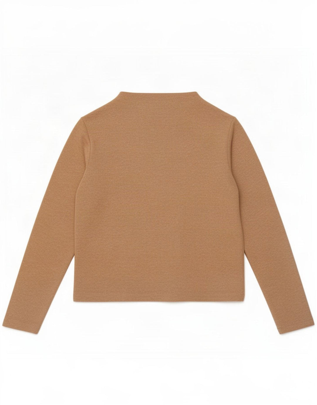 Marks & Spencer Haut à manches longues pour femme UK 10 Small Beige Polyester
