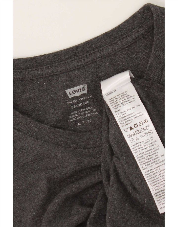 Levi's Tee-Shirt Standard Homme Gris XL Coton