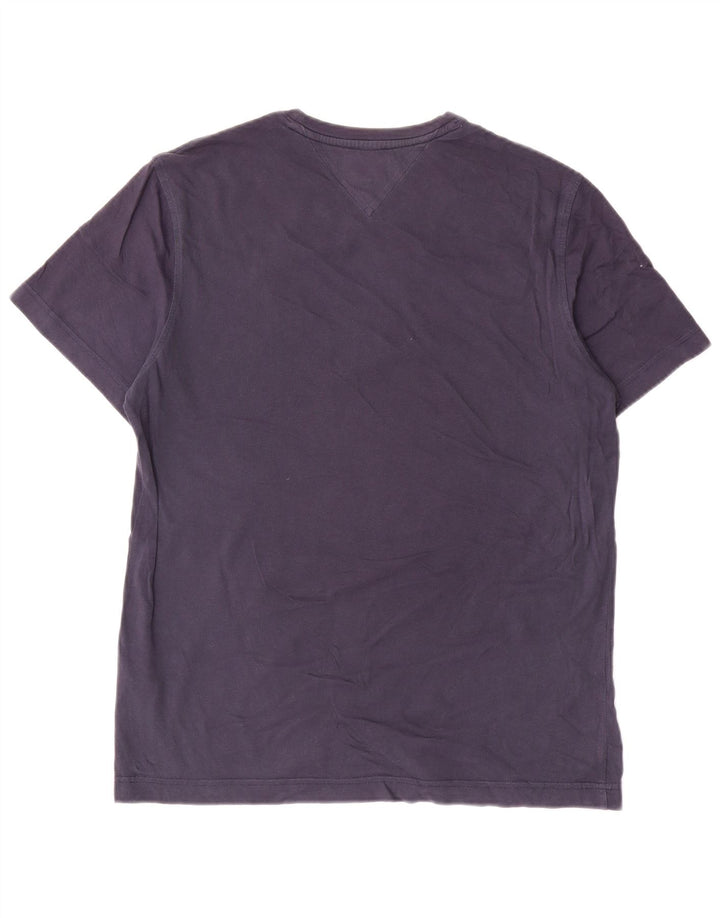 Tommy Hilfiger T-Shirt Homme Bleu Marine Moyen Coton