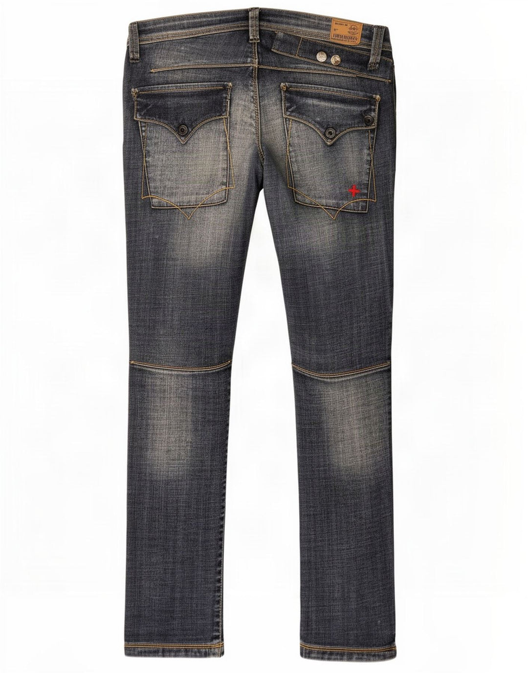 Zu Elements Jean skinny effet vieilli W26 L31 en coton bleu pour femme
