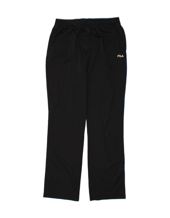 FILA Mens Tracksuit Trousers Medium Black Polyester Vintage Fila and Second-Hand Fila from Messina Hembry 