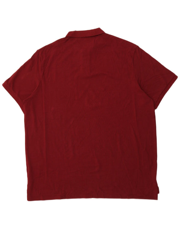 POLO RALPH LAUREN Polo coupe classique pour homme 2XL en coton bordeaux