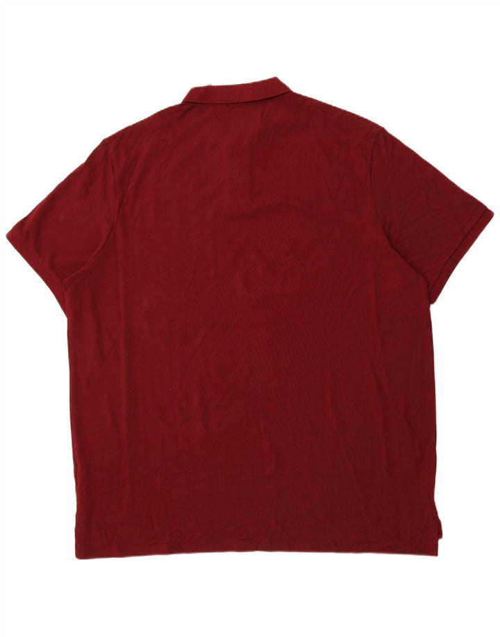 POLO RALPH LAUREN Polo coupe classique pour homme 2XL en coton bordeaux