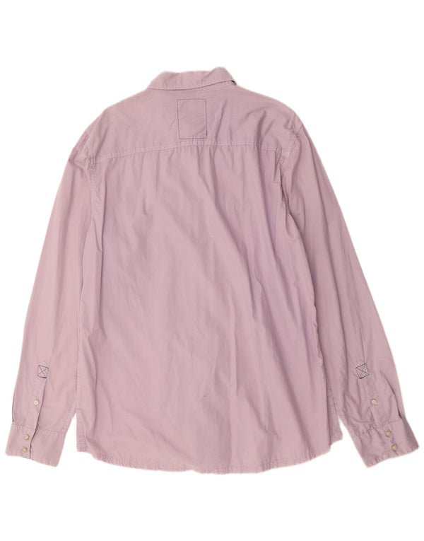 Guess Chemise Homme 2XL Violet Coton