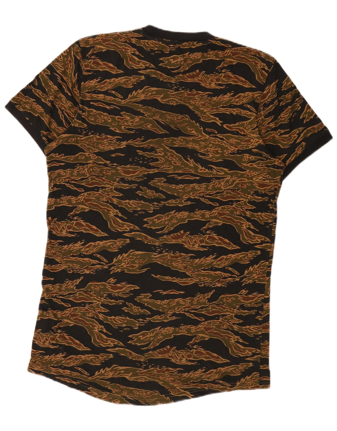 ADIDAS T-Shirt Homme Marron Moyen Camouflage