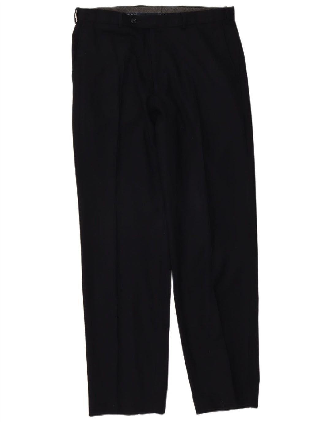 Marks & Spencer Pantalon de costume coupe classique pour homme W34 L33 Bleu marine