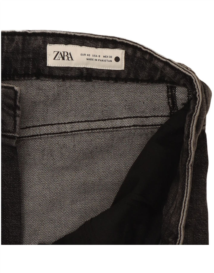 Zara Jean droit femme EU 40 Medium W30 L26 Gris
