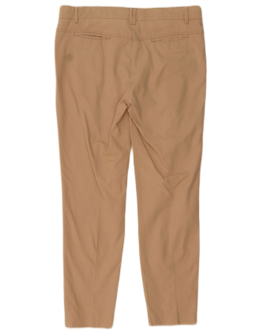 Zara Pantalon Chino Slim Femme Moyen W32 L26 Beige