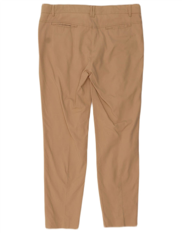 Zara Pantalon Chino Slim Femme Moyen W32 L26 Beige