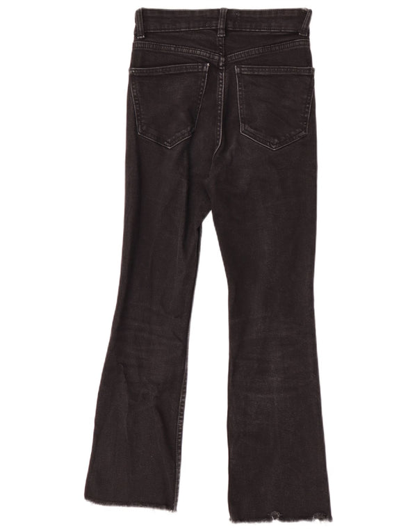 Zara Jean Bootcut Femme EU 34 2XS W24 L25 Noir