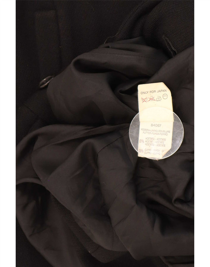 Max & Co. Manteau croisé pour femme UK 14 Large Noir
