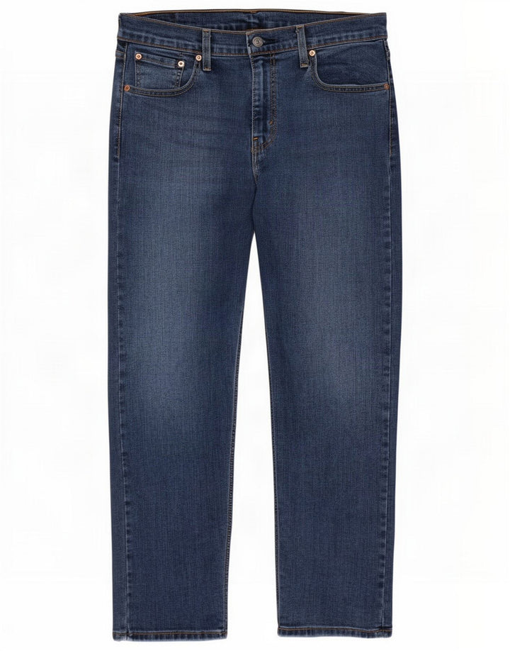 Jean droit Levi's 502 pour homme W32 L30 Bleu