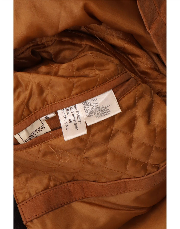 Rover&Lakes Manteau en cuir pour homme IT 46 Petit cuir marron