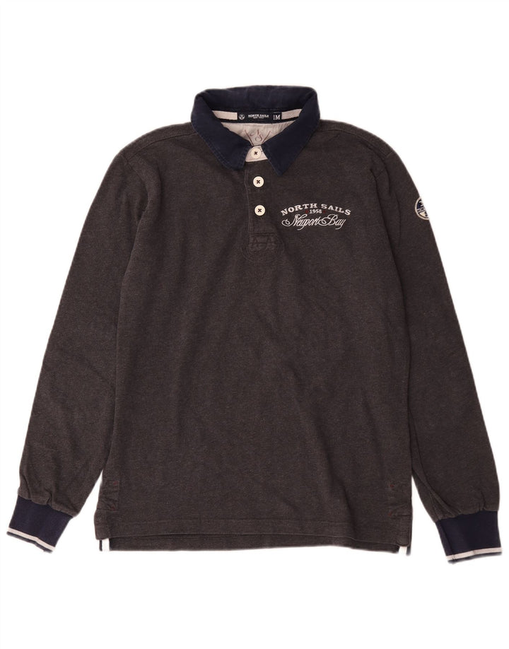 North Sails Polo Graphic Rugby Homme Gris Moyen Colourblock