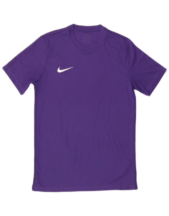 Nike Hommes Dri Fit T-Shirt Haut Violet Moyen Polyester