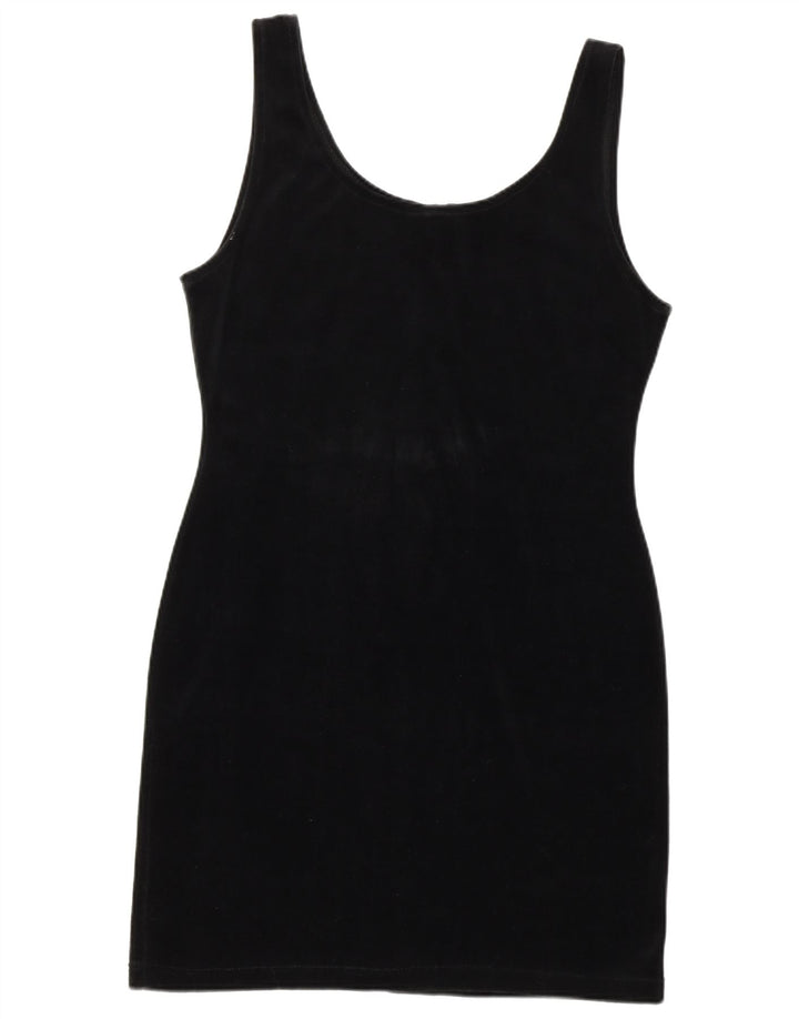 CLASSIC Robe moulante coupe slim pour femme UK 12 Noir moyen