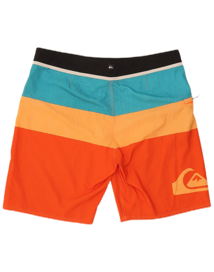 Quiksilver Short de Bain Homme Large Multicolore Colourblock Polyester