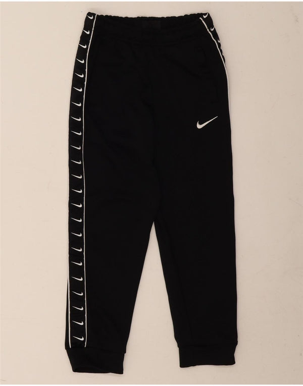 Nike Pantalon de survêtement graphique pour garçon 12-13 ans Noir Taille L