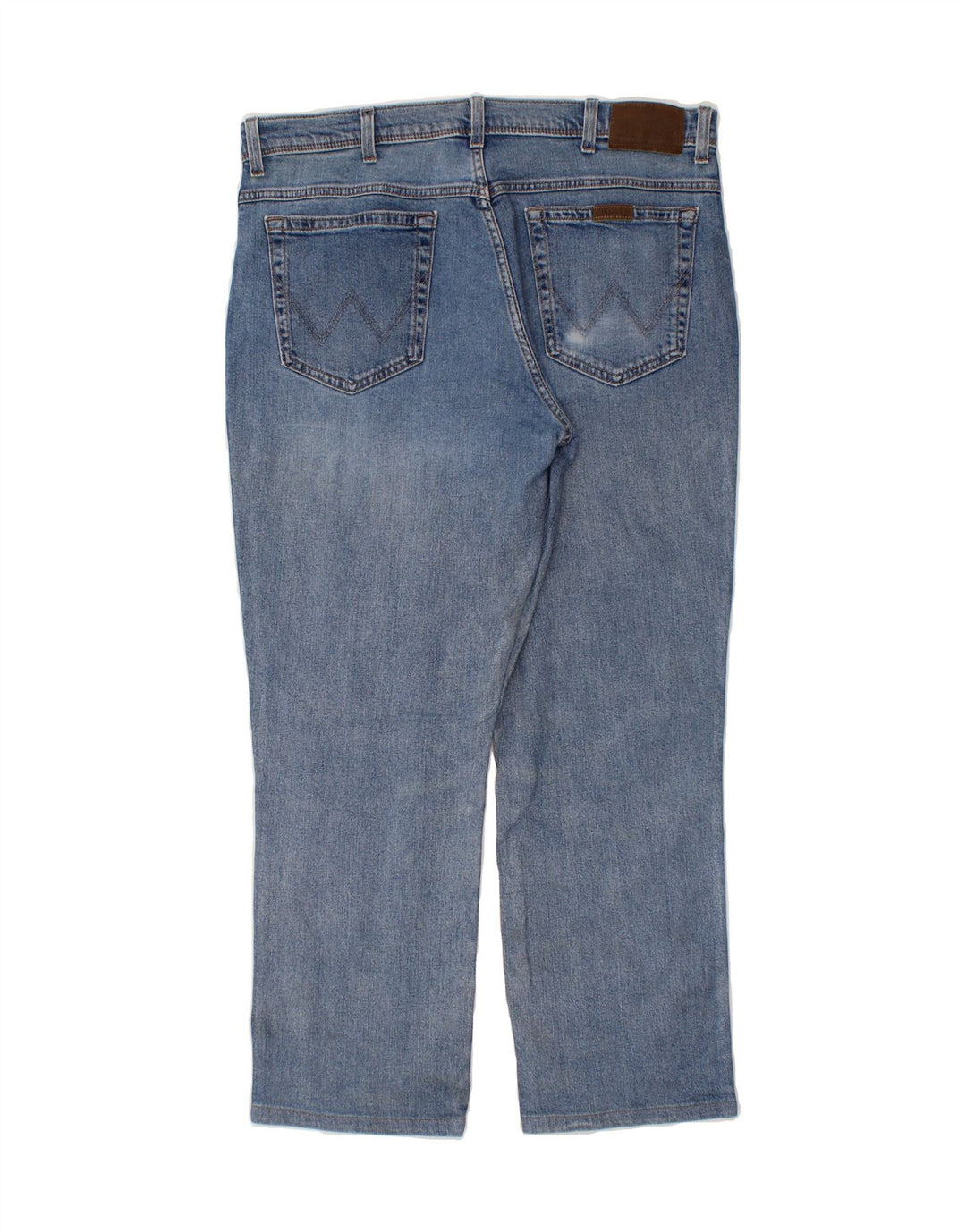 WRANGLER Mens Straight Jeans W38 L28 Blue Cotton Vintage Wrangler and Second-Hand Wrangler from Messina Hembry 